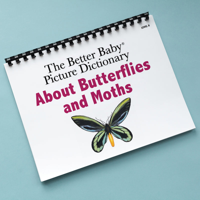 About Butterflies & Moths Picture Dictionary Book