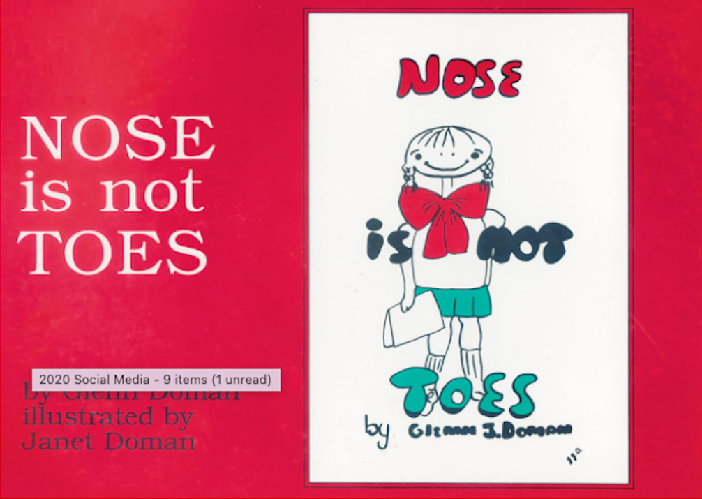 NOSE IS NOT TOES