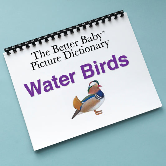 WATER BIRDS Picture Dictionary Book