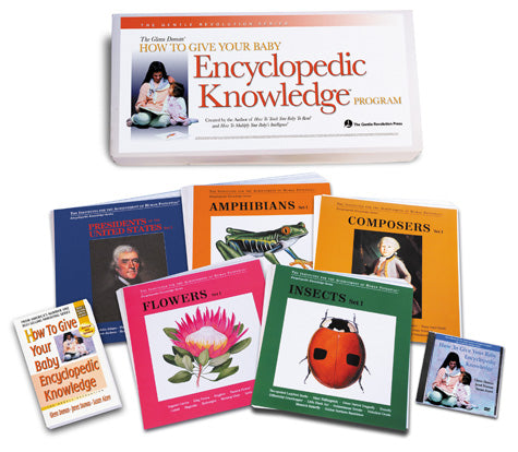 DELUXE How To Give Your Baby Encyclopedic Knowledge Program with DIGITAL VIDEO DOWNLOAD: PRICE REDUCTION