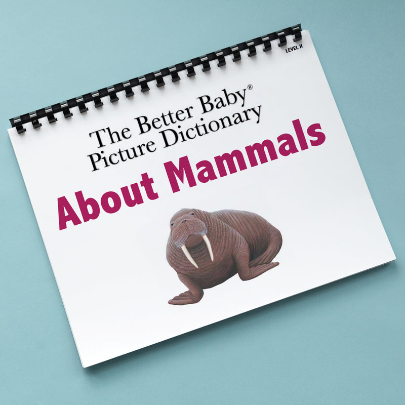 About Mammals Picture Dictionary Book