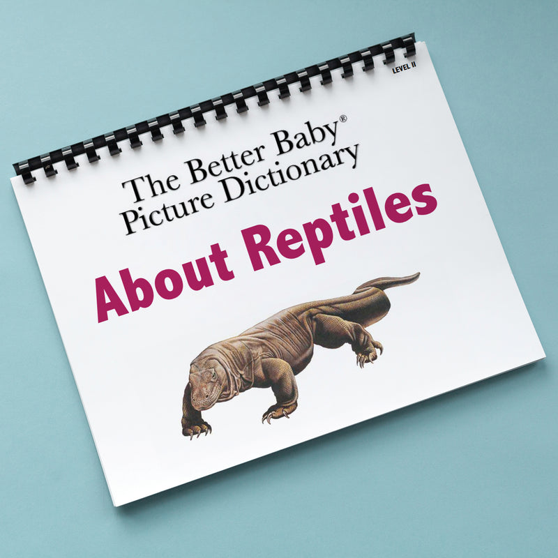 About Reptiles Picture Dictionary Book