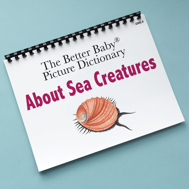 About Sea Creatures Picture Dictionary Book