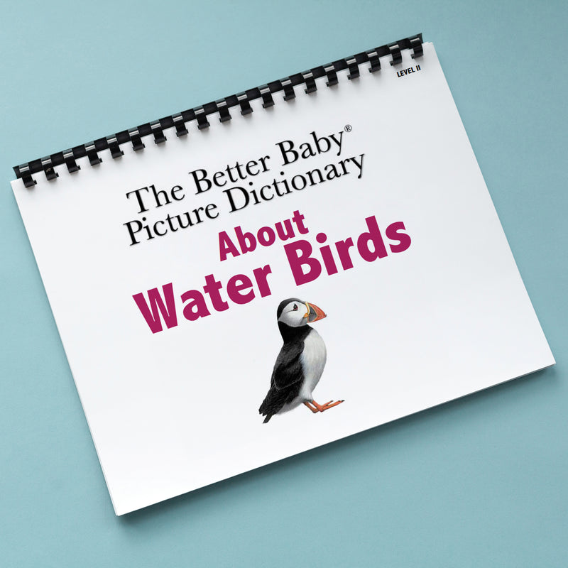 About Water Birds Picture Dictionary Book