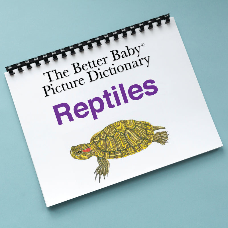 REPTILES Picture Dictionary Book
