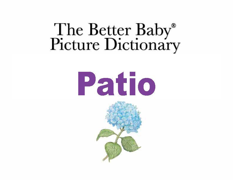 BACKYARD Picture Dictionary Book (English & Spanish)